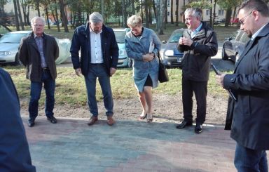 Chodnik przy Sucharskiego gotowy