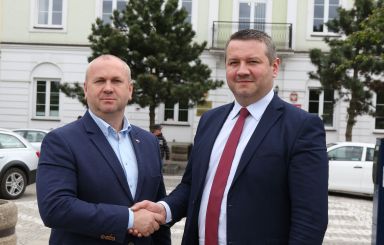 Paweł Wojtunik z wizytą u prezydenta
