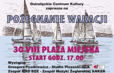 Pożegnanie Wakacji na plaży miejskiej