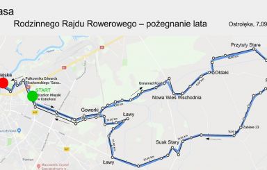 Rajd Rowerowy na pożegnanie lata