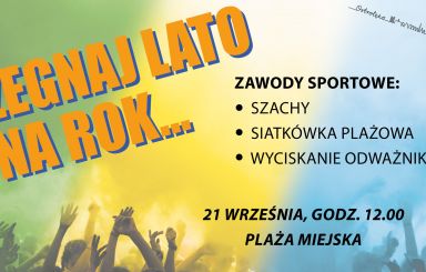 Sportowe pożegnanie lata 2019