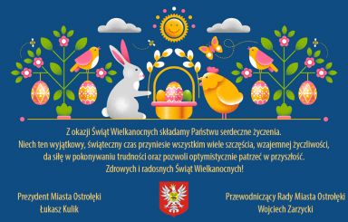 Zdrowych i radosnych Świąt Wielkanocnych!