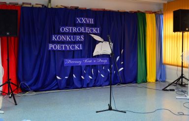 XXVIII Ostrołęcki Konkurs Poetycki pn. „Pierwszy krok w poezję”