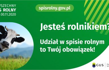 Rozpoczął się spis rolny!