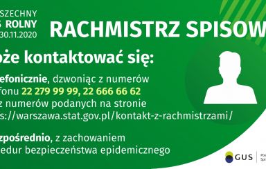 Spis rolny – częściowo przywrócono wywiady bezpośrednie