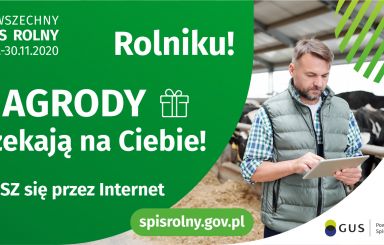 Rolniku, spisz się i daj wygrać sobie, swojej gminie i polskiemu rolnictwu!