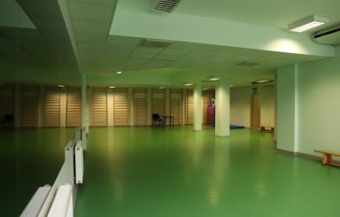 Sala fitness w parku wodnym po renowacji