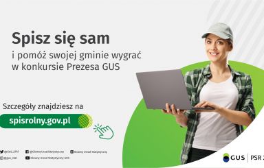 Spisz się sam i pomóż swojej gminie wygrać w konkursie Prezesa GUS