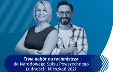 Nabór kandydatów na rachmistrzów spisowych.