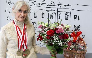 Uhonorowanie Ewy Bartosik