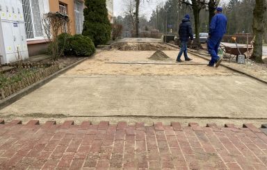 Nowy chodnik przy ul. Dywizjonu 303