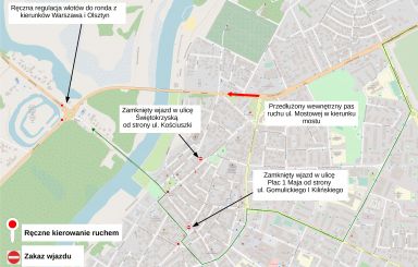 Zmiana organizacji ruchu. Sprawdźcie zalecaną trasę