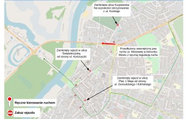 W piątek zmiana organizacja ruchu (aktualizacja)
