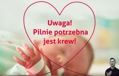 Krwi nie można niczym zastąpić. Podziel się tym bezcennym darem