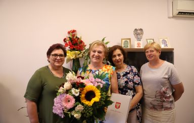 Podziękowania dla Pani Bożenny Witczak
