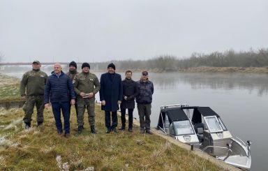 Nowa łódź dla Społecznej Straży Rybackiej
