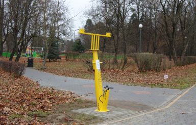 Cztery nowe stacje napraw rowerów