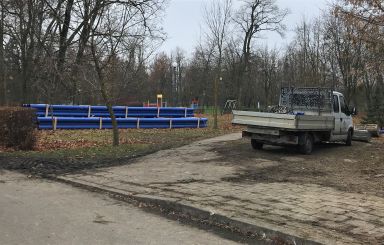 Budowa nowej sieci wodociągowej