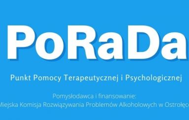 Bezpłatna pomoc terapeutyczna dla mieszkańców Ostrołęki w 2022 roku