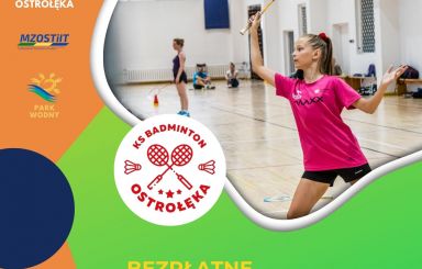 Bezpłatne zajęcia z gry w badmintona