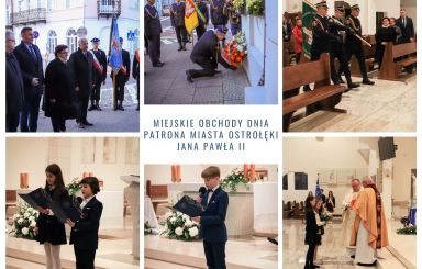 Miejskie obchody Dnia Patrona Miasta Ostrołęki Jana Pawła II