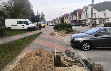 Trwa przebudowa oświetlenia w ul. Sikorskiego