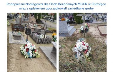 Zadbali o groby na cmentarzu komunalnym