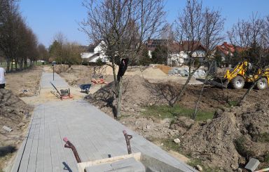 Trwa budowa parku kieszonkowego
