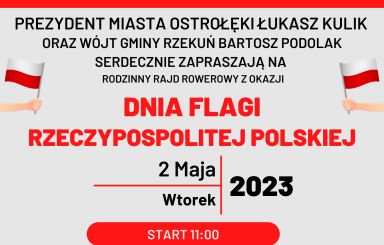 Rodzinny Rajd Rowerowy z okazji Dnia Flagi