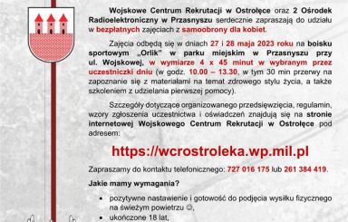 Bezpłatne szkolenie z samoobrony dla kobiet