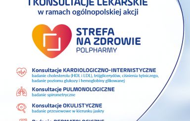 Bezpłatne badania i konsultacje lekarskie
