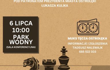 Turniej Szachowy dla dzieci i młodzieży