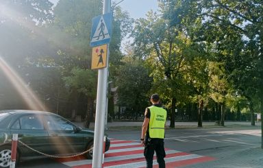 Bezpieczna droga do szkoły ze Strażą Miejską w Ostrołęce