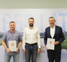 Piłkarze ze wsparciem Prezydenta Łukasza Kulika