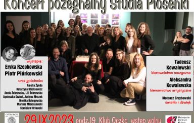 Koncert pożegnalny Studia Piosenki