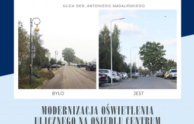 Na osiedlu Centrum będzie jaśniej i bezpieczniej