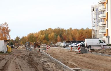 Zaglądamy na plac budowy przy ul. Cieplińskiego i Ostrołęckich Harcerzy