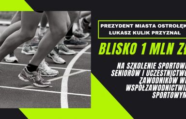 Prezydent wsparł szkolenie sportowe seniorów