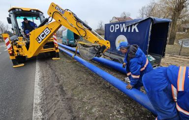 Budowa sieci wodociągowej przy ul. Warszawskiej na finiszu