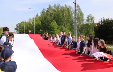 Uczczenie Dnia Flagi Rzeczpospolitej Polskiej