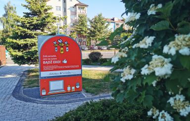 Lokalizacje pojemników na elektroodpady niewielkich rozmiarów