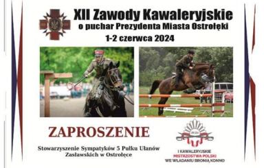 Zapraszamy na Zawody Kawaleryjskie