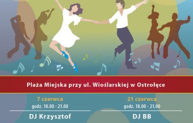 Zapraszamy na potańcówkę na plaży miejskiej
