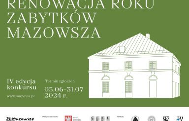 Konkurs Renowacja Roku Zabytków Mazowsza