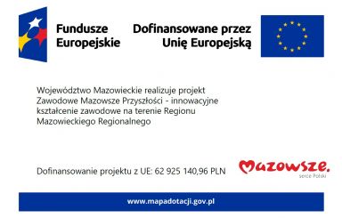 Zawodowe Mazowsze Przyszłości – innowacyjne kształcenie zawodowe