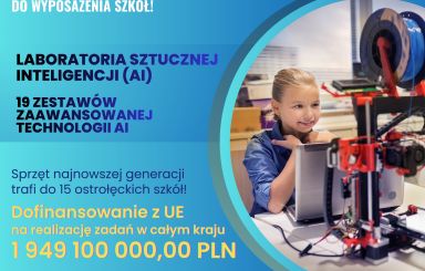 Miasto Ostrołęka podpisało z Ministrem Cyfryzacji umowę nieodpłatnego przekazania sprzętu!
