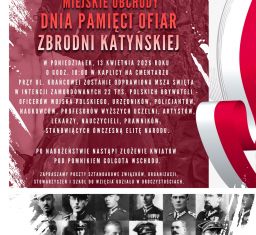 Miejskie obchody Dnia Pamięci Ofiar Zbrodni Katyńskiej w Ostrołęce