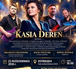 „Czy znasz tę melodię?” – muzyczny wieczór z Kasią Dereń w Ostrołęce